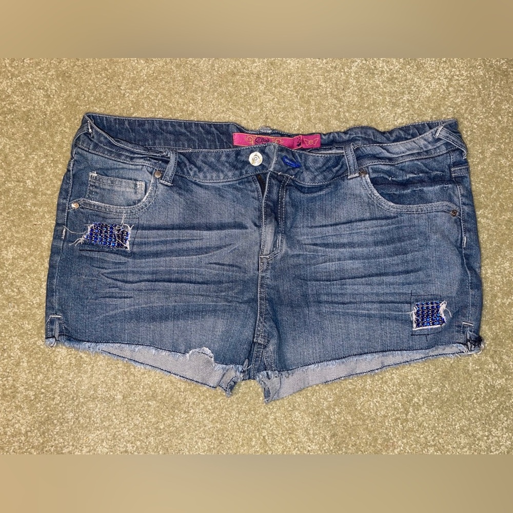 Celebrity Pink Jean Shorts